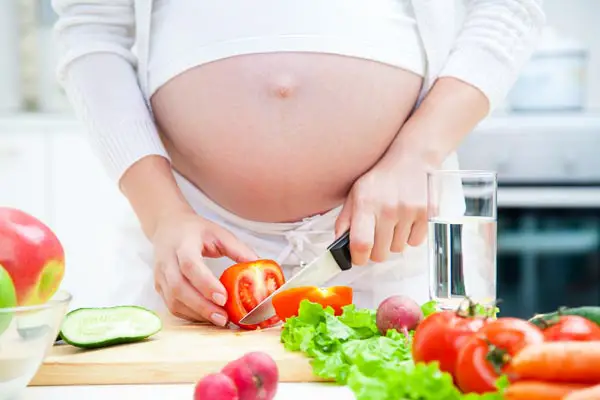 Fruits and vegetables for pregnant